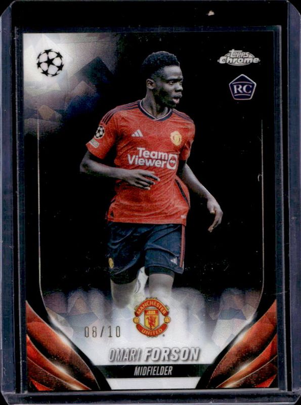 2023 Topps Chrome UEFA Club Competitions Sapphire Edition #42 Black /10