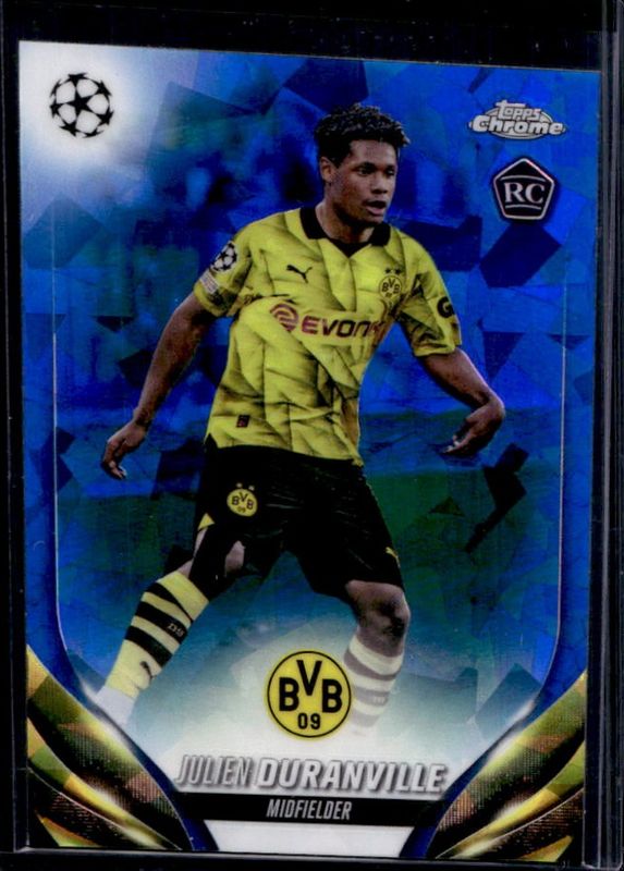 2023 Topps Chrome UEFA Club Competitions Sapphire Edition #191 Base