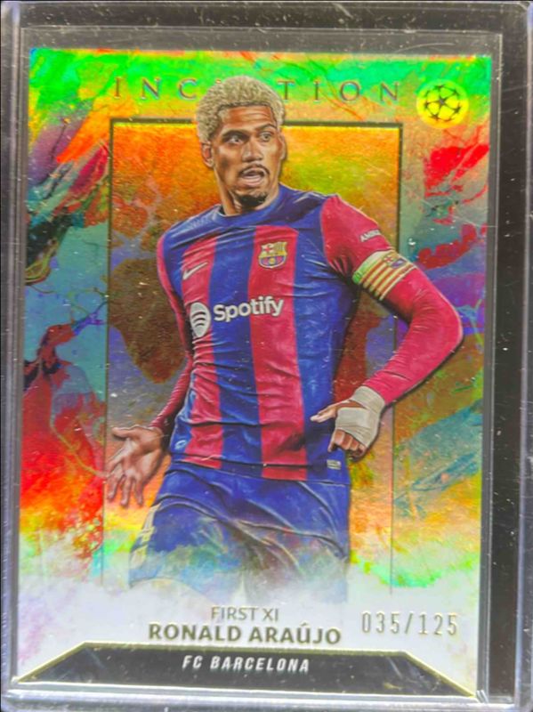 2023 Topps Inception UEFA Club Competitions #3 Aqua /125