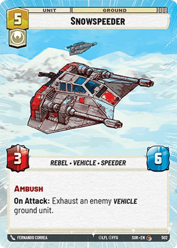 2024 Spark of Rebellion #502 Hyperspace