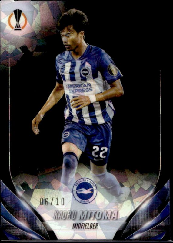 2023 Topps Chrome UEFA Club Competitions Sapphire Edition #169 Black /10