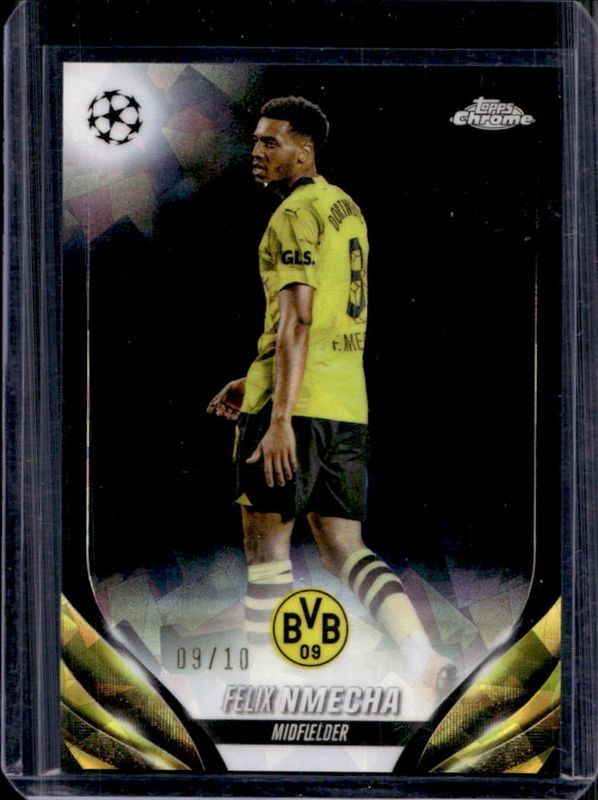 2023 Topps Chrome UEFA Club Competitions Sapphire Edition #145 Black /10