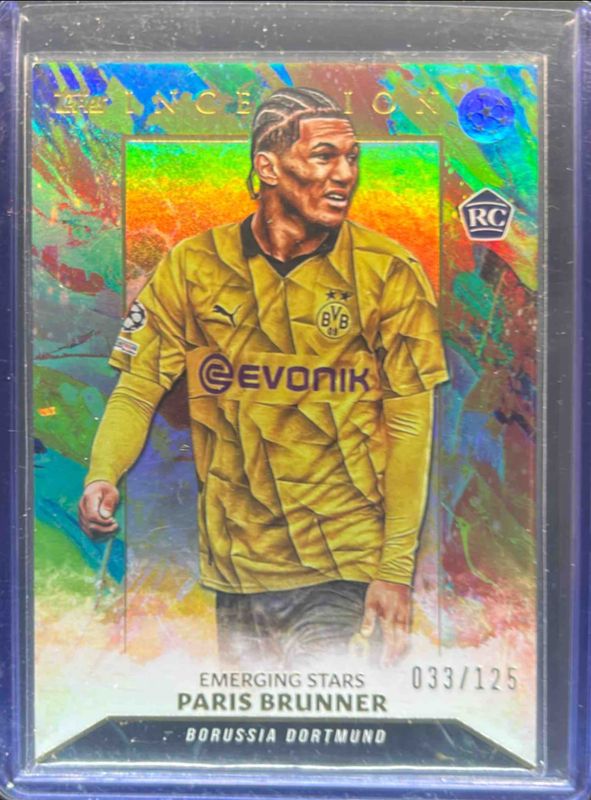 2023 Topps Inception UEFA Club Competitions #93 Aqua /125