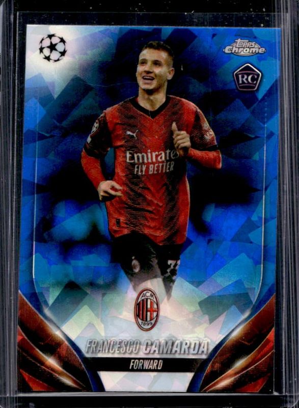 2023 Topps Chrome UEFA Club Competitions Sapphire Edition #68 Base