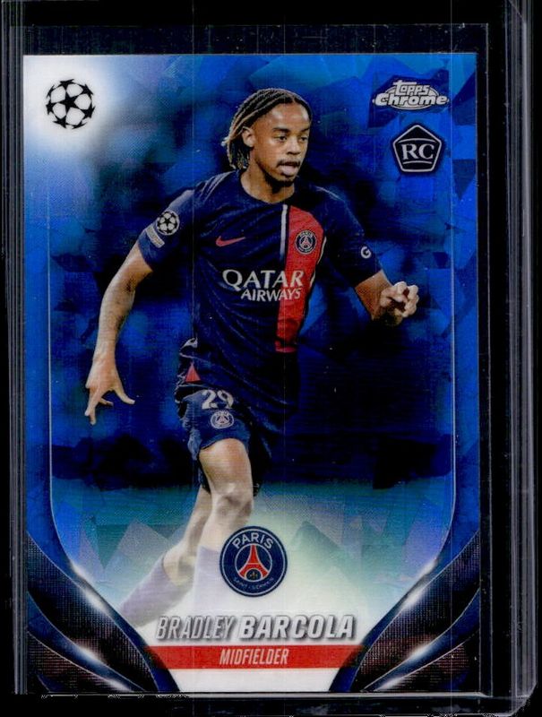 2023 Topps Chrome UEFA Club Competitions Sapphire Edition #69 Base