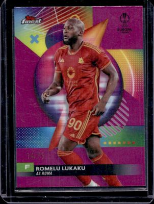 2023 Topps Finest Road to UEFA Euro #5 Rose Gold Refractor /75