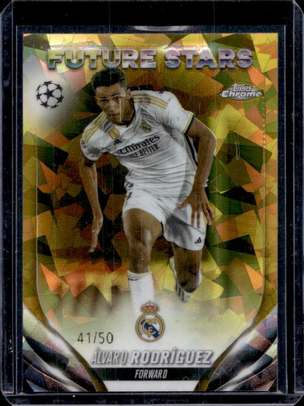 2023 Topps Chrome UEFA Club Competitions Sapphire Edition #134 Gold /50