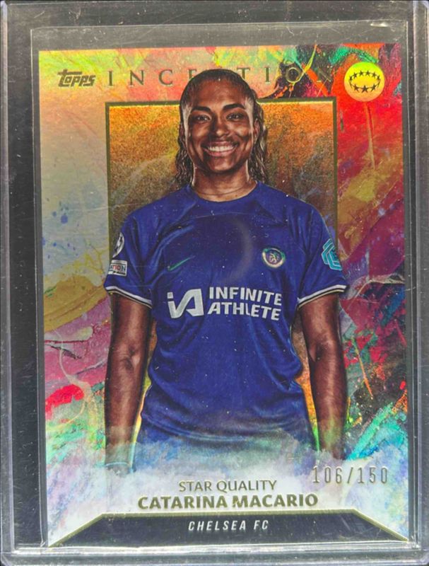 2023 Topps Inception UEFA Club Competitions Rainbow /150