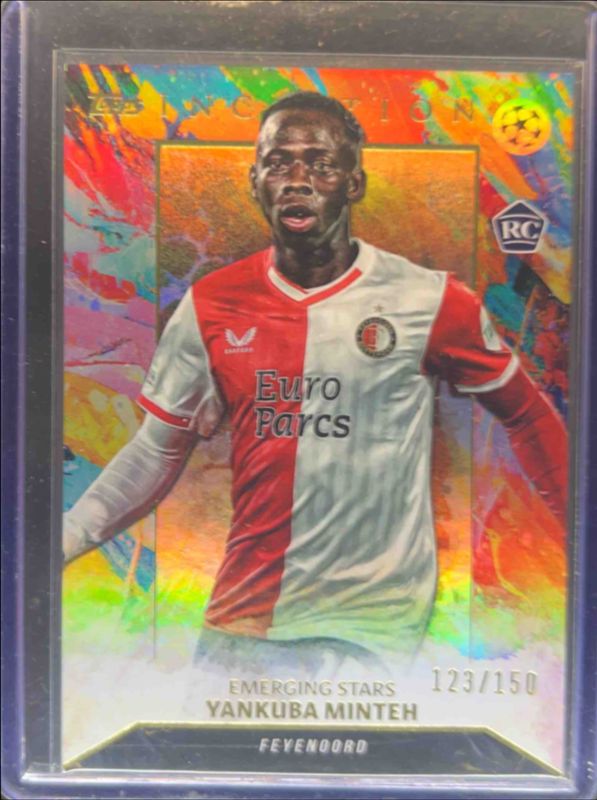 2023 Topps Inception UEFA Club Competitions Rainbow /150