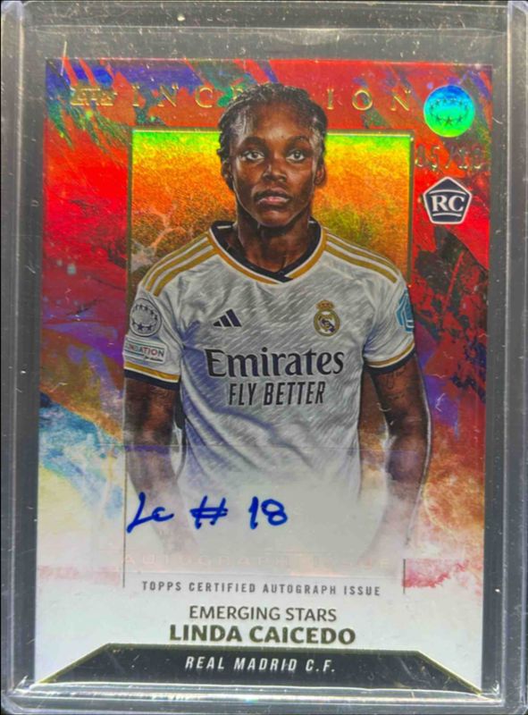 2023 Topps Inception UEFA Club Competitions #87 Red /10