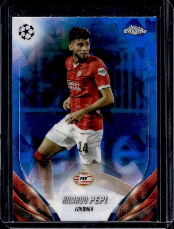2023 Topps Chrome UEFA Club Competitions Sapphire Edition #82 Base