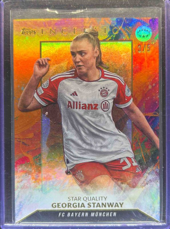 2023 Topps Inception UEFA Club Competitions #45 Orange /5