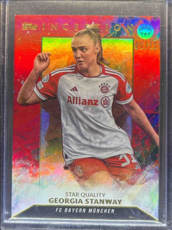 2023 Topps Inception UEFA Club Competitions #45 Red /10