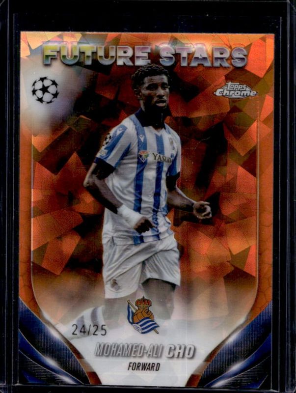 2023 Topps Chrome UEFA Club Competitions Sapphire Edition #155 Orange /25