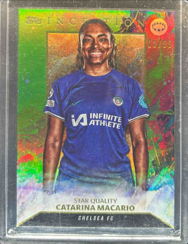 2023 Topps Inception UEFA Club Competitions Green /99