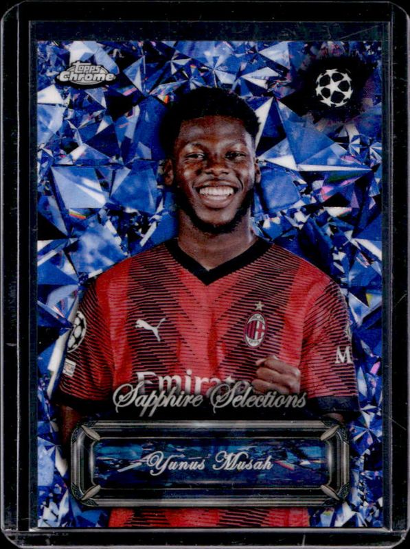 2023 Topps Chrome UEFA Club Competitions Sapphire Edition #SS-3 Sapphire Selections