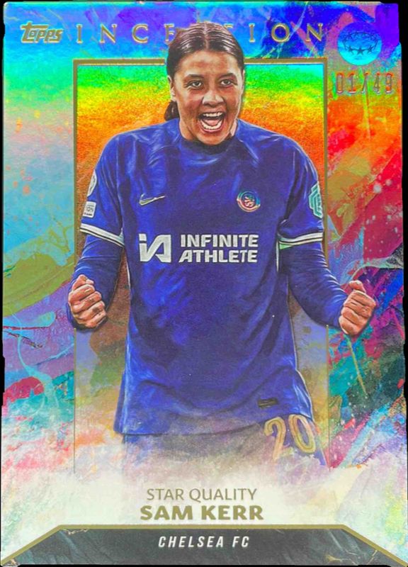 2023 Topps Inception UEFA Club Competitions #38 Blue /49