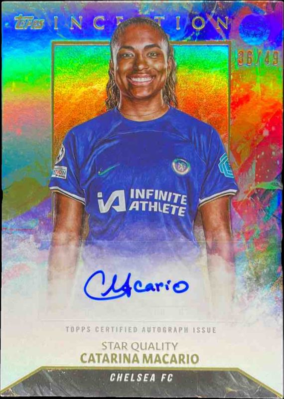 2023 Topps Inception UEFA Club Competitions Blue /49