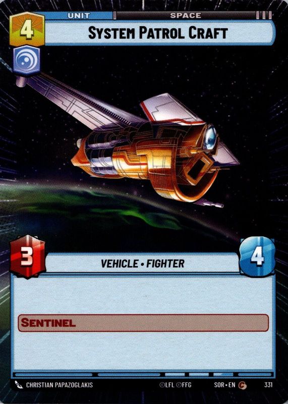 2024 Spark of Rebellion #331 Hyperspace