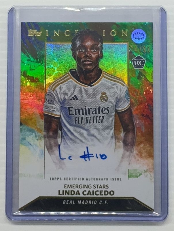 2023 Topps Inception UEFA Club Competitions Green /99