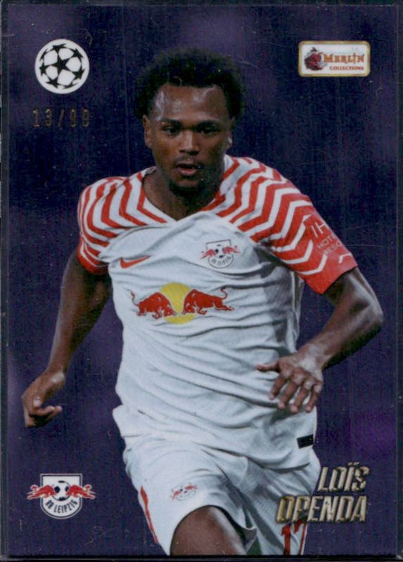 2023 Topps Merlin Heritage UEFA Club Competitions #054 Purple /99