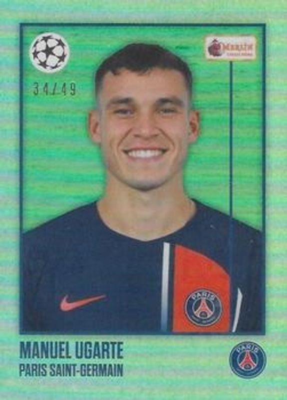 2023 Topps Merlin Heritage UEFA Club Competitions #016 Green /49