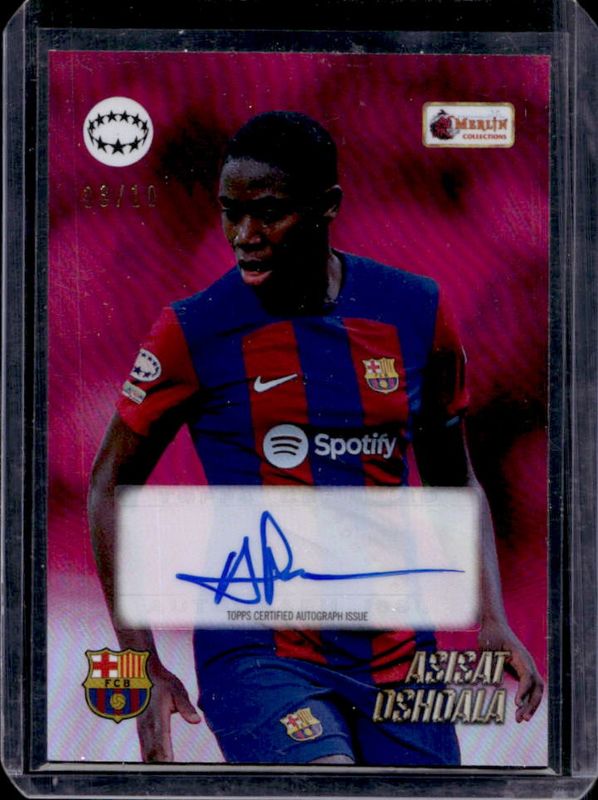 2023 Topps Merlin Heritage UEFA Club Competitions #075 Pink /10