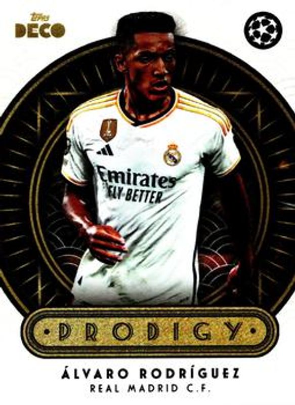 2023 Topps Deco UEFA Club Competitions Prodigy