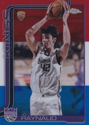 2025 Topps Chrome #293 Red White & Blue Refractor