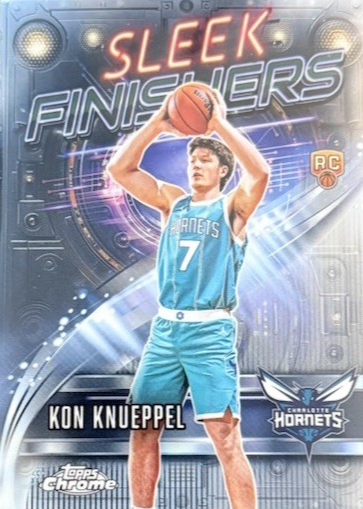 Kon Knueppel 2025 Topps Chrome #SF-24 Sleek Finishers Price Guide