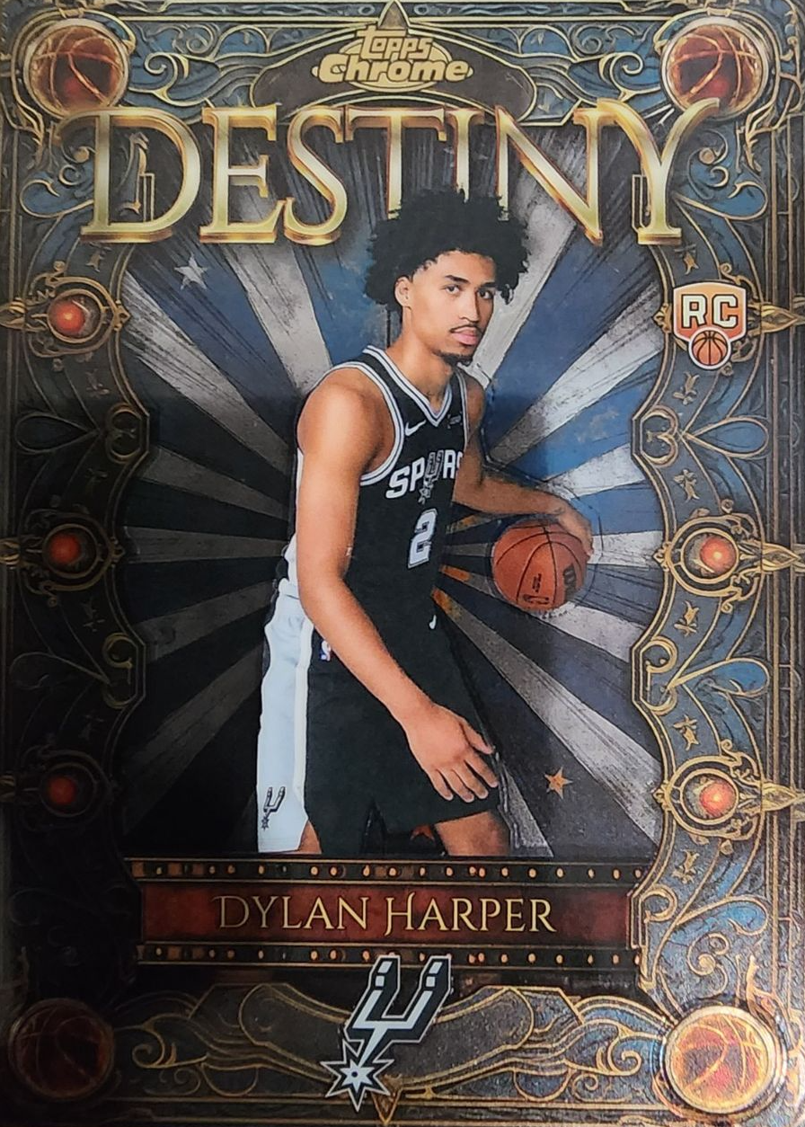 Dylan Harper 2025 Topps Chrome #D-2 Destiny Price Guide - Sports Card ...