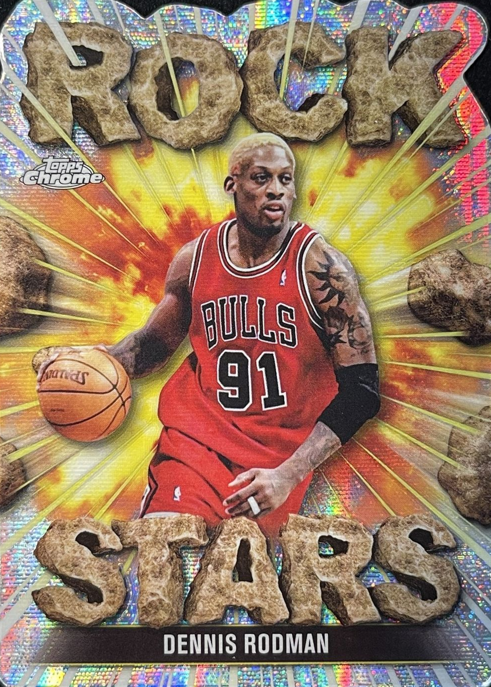 rare dennis rodman cards 1990-91 SkyBox Basketball #91a Detroit Pistons Official NBA Trading Card : Collectibles & Fine Art rare Dennis rodman basketball card