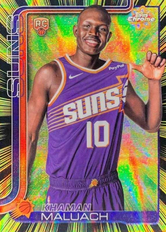 2025 Topps Chrome #RR-8 Radiating Rookies /(SSP)