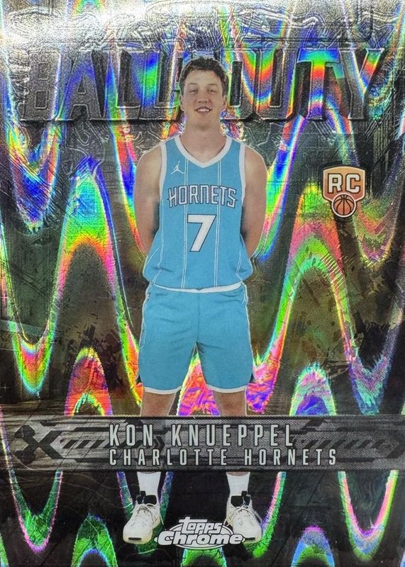 2025 Topps Chrome #BD-23 Ball of Duty - RayWave Refractor