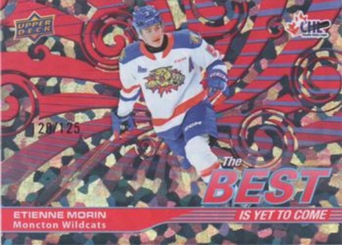 2023 Upper Deck CHL #BYC-3 Best is Yet to Come - Red /125