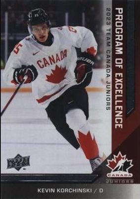 2023 Upper Deck Team Canada Juniors #POEA-6 2013 Retro Program of Excellence Achievements