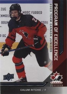 2023 Upper Deck Team Canada Juniors #POEA-4 2013 Retro Program of Excellence Achievements