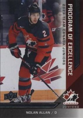 2023 Upper Deck Team Canada Juniors #POEA-2 2013 Retro Program of Excellence Achievements
