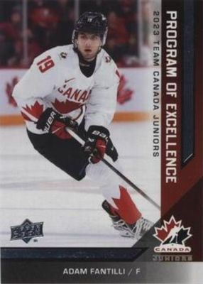 2023 Upper Deck Team Canada Juniors #POEA-10 2013 Retro Program of Excellence Achievements