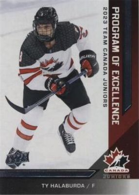 2023 Upper Deck Team Canada Juniors #POEA-1 2013 Retro Program of Excellence Achievements