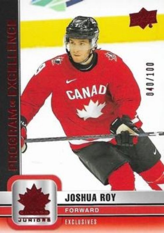 2023 Upper Deck Team Canada Juniors #127 Exclusives /100