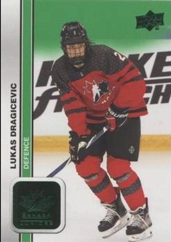 2023 Upper Deck Team Canada Juniors #31 Green