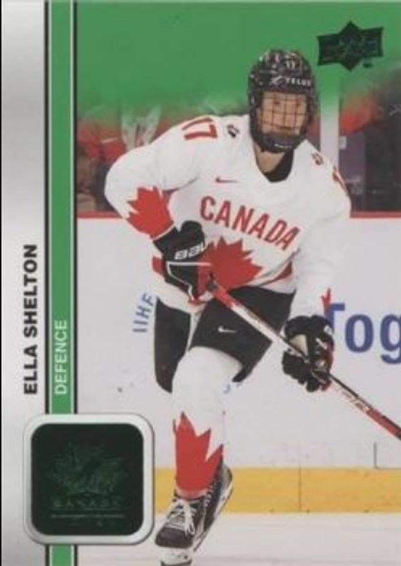 2023 Upper Deck Team Canada Juniors #47 Green