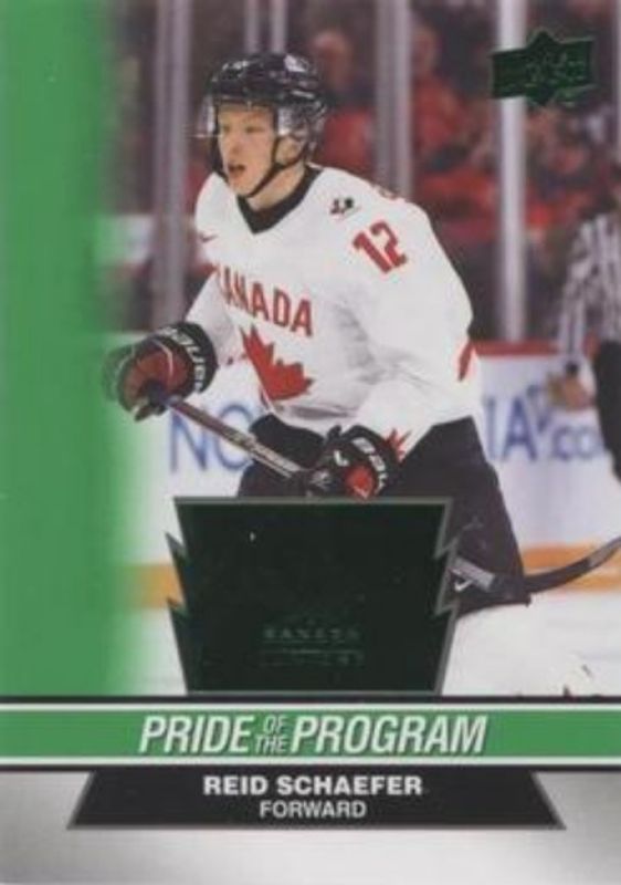 2023 Upper Deck Team Canada Juniors #73 Green