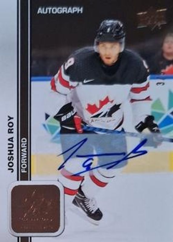2023 Upper Deck Team Canada Juniors #5 Signatures Black /520