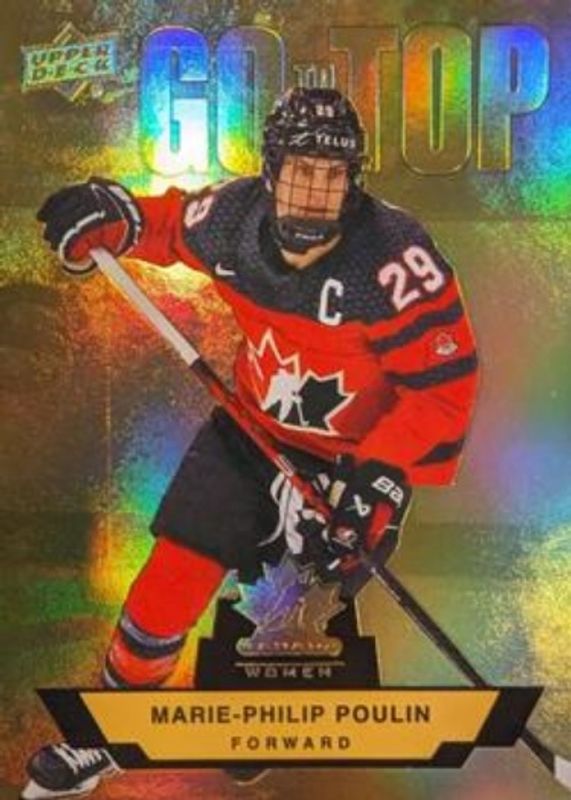 2023 Upper Deck Team Canada Juniors #GT-10 Go to the Top