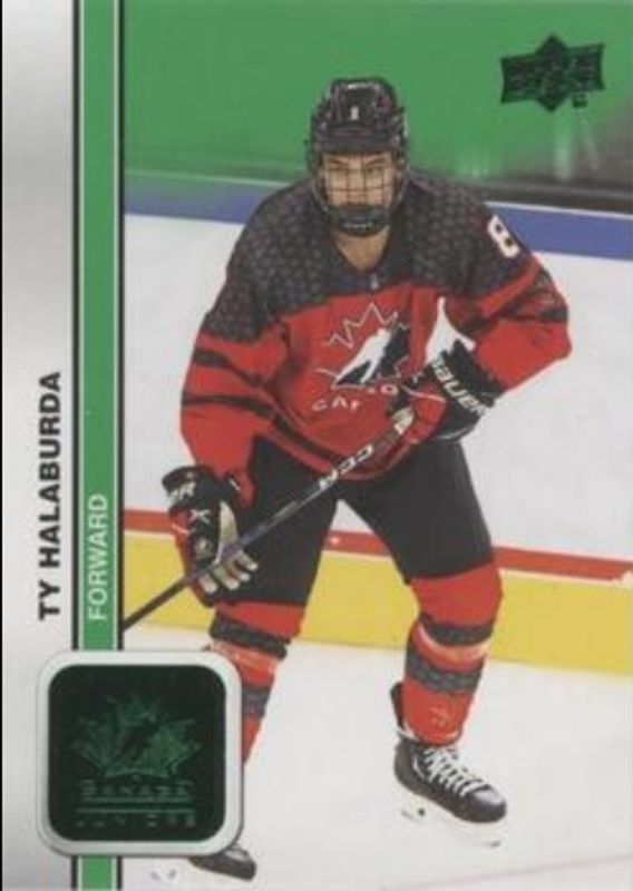 2023 Upper Deck Team Canada Juniors #21 Green