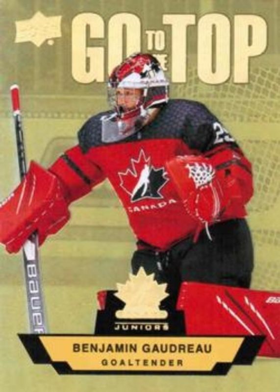 2023 Upper Deck Team Canada Juniors #GT-25 Go to the Top