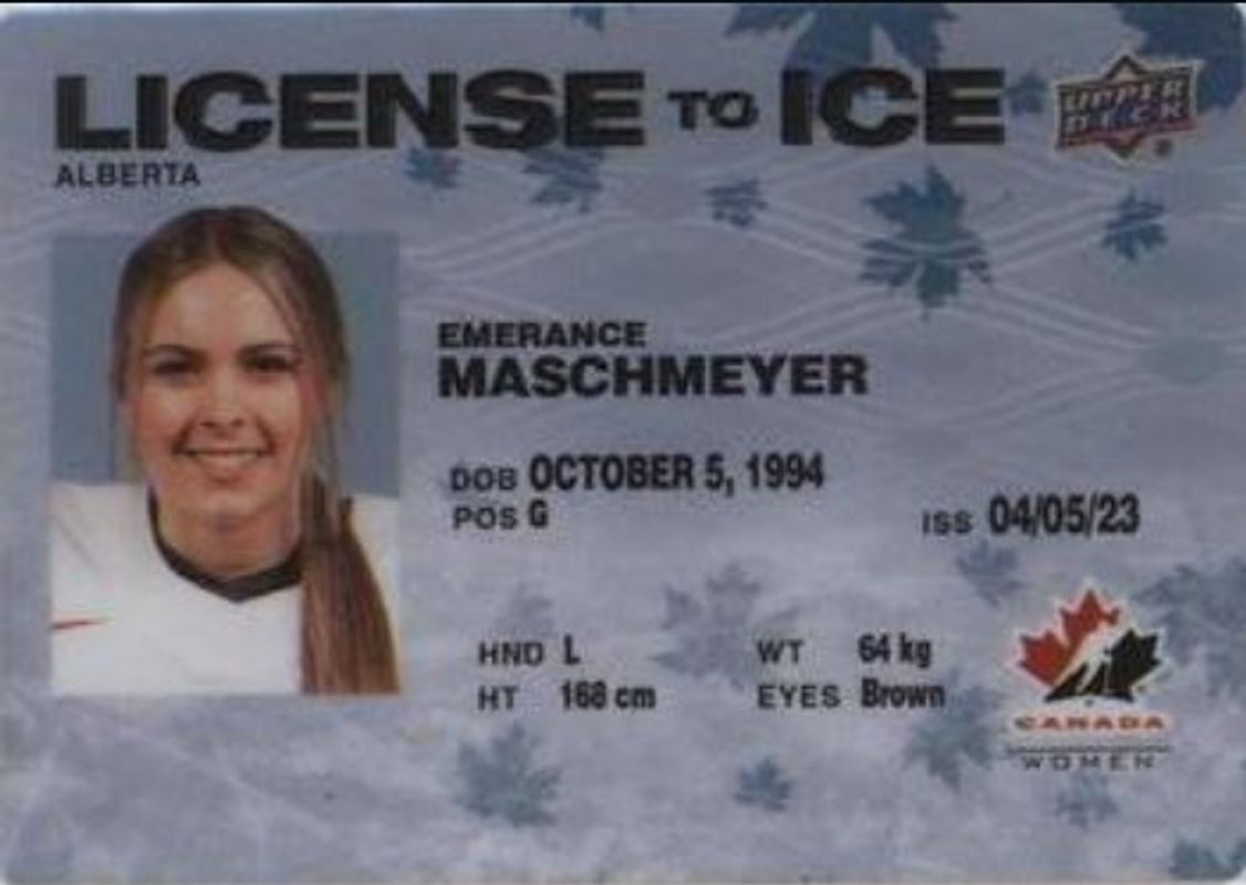 2023 Upper Deck Team Canada Juniors #LI-24 License to Ice