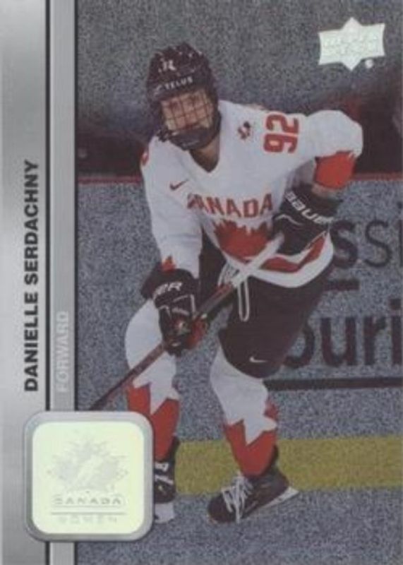 2023 Upper Deck Team Canada Juniors #63 Patterned Foilboard
